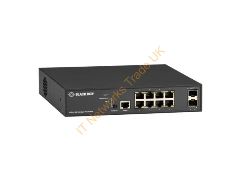 LPB3010A - Black Box Lpb3010A Network Switch Managed L2+ Gigabit Ethernet (10/100/1000) Power Over Ethernet (Poe)