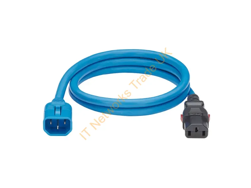 LPCA09-X - Panduit Lpca09-X Power Cable Blue 94.5" (2.4 M) C13 Coupler C14 Coupler
