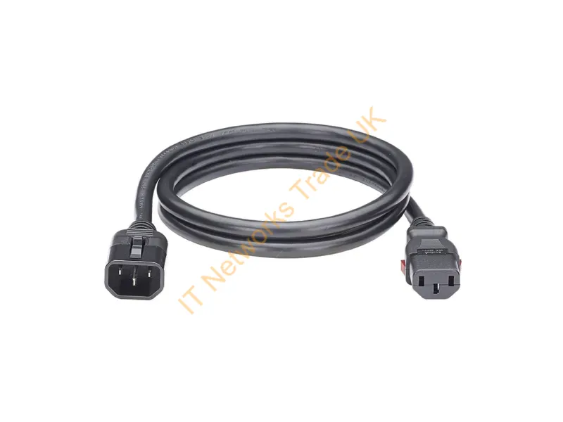 LPCA14-X - Panduit Lpca14-X Power Cable Black 94.5" (2.4 M) C13 Coupler C14 Coupler