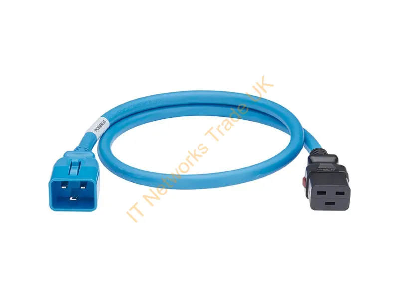 LPCB06-X - Panduit Lpcb06-X Power Cable Blue 23.6" (0.6 M) C20 Coupler C19 Coupler