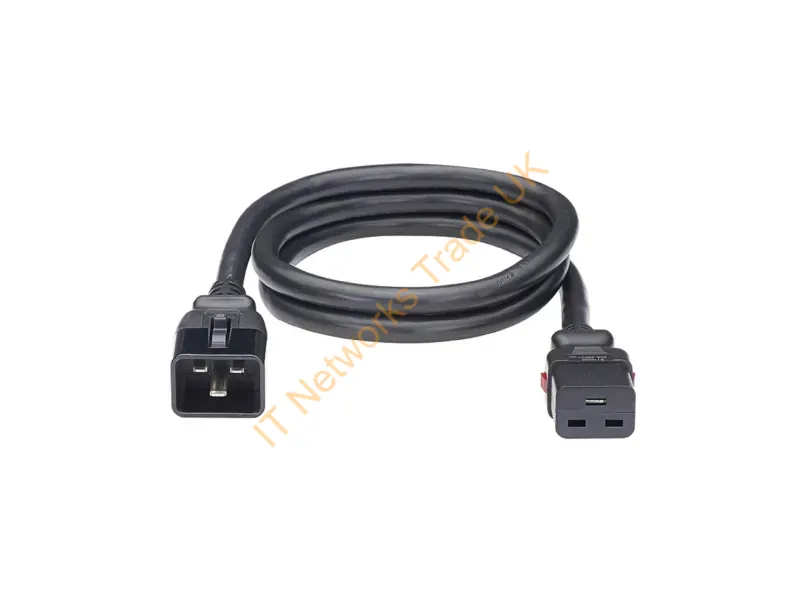LPCB15-X - Panduit Lpcb15-X Power Cable Black 118.1" (3 M) C19 Coupler C20 Coupler