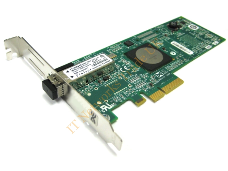 LPE1150-E Emulex LIGHTPULSE LPE1150 4GB Single Channel PCI Express Fibre Channel Host Bus Adapter with Standard Bracket Card Fiber Channel Controller