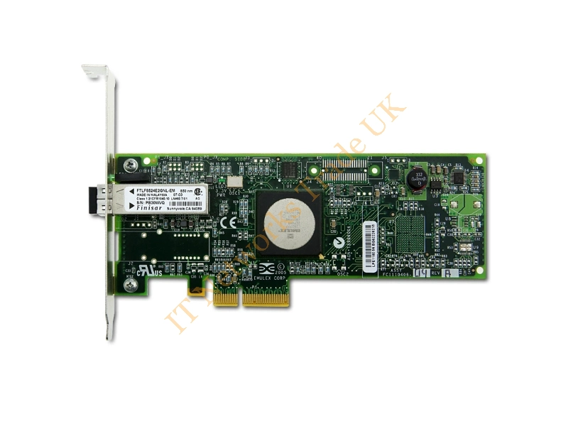 LPE1150E EMC Lightpulse 4GB Single Port PCI Express Fibre Channel Host Bus Adapter