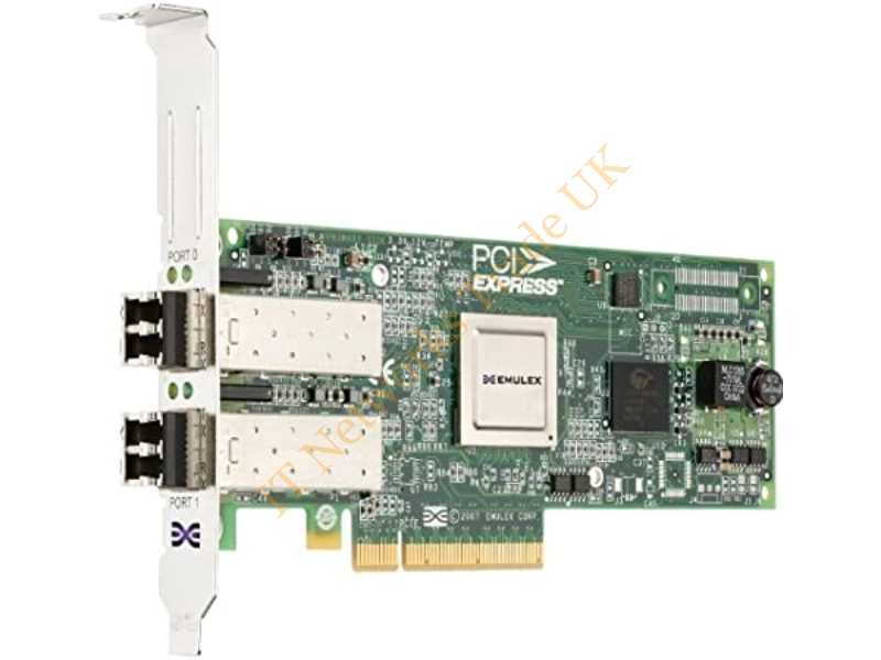 LPE12002L-M8-F Fujitsu LightPulse 2-Port 8GB/s Fibre Channel PCI-Express Host Bus Adapter Fiber Channel Controller