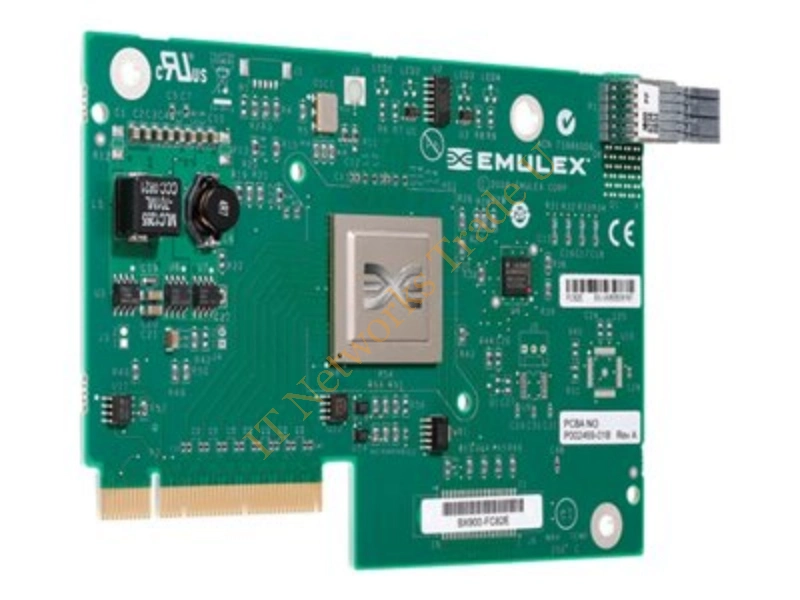LPE1205 Fujitsu 8GB/s Dual Channel PCI-Express Fibre Channel Mezzanine Card Host Bus Adapter Fiber Channel Controller