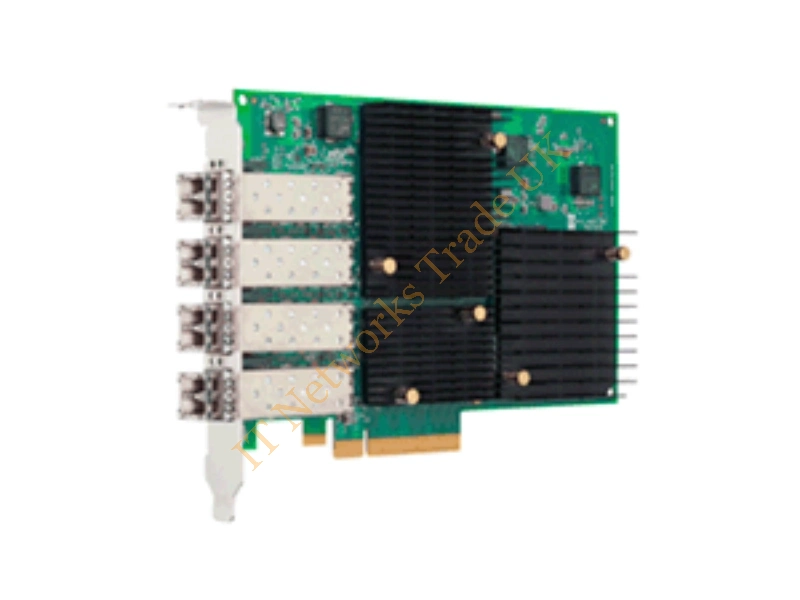 LPE16004 Fujitsu LightPulse 4-Port 16GB/s Fibre Channel PCI-Express x 3.0 Host Bus Adapter Fiber Channel Controller