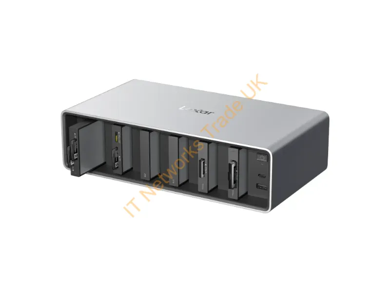 LPWF800N-4A1NGL - Lexar Lpwf800N-4A1Ngl Storage Drive Docking Station Thunderbolt Gray
