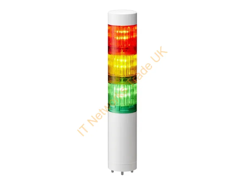 LR4-302WJNW-RYG - PATLITE LR4-302WJNW-RYG alarm lighting Fixed Amber/Green/Red LED