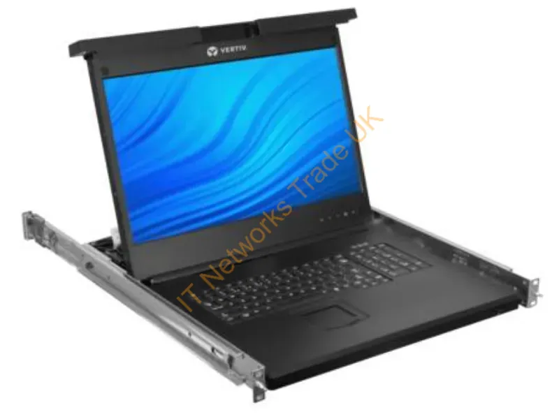 LRA185KMMP-001 - Vertiv Avocent Lra185Kmmp-001 Rack Console 18.5" 1366 X 768 Pixels Plastic, Steel Black 1U