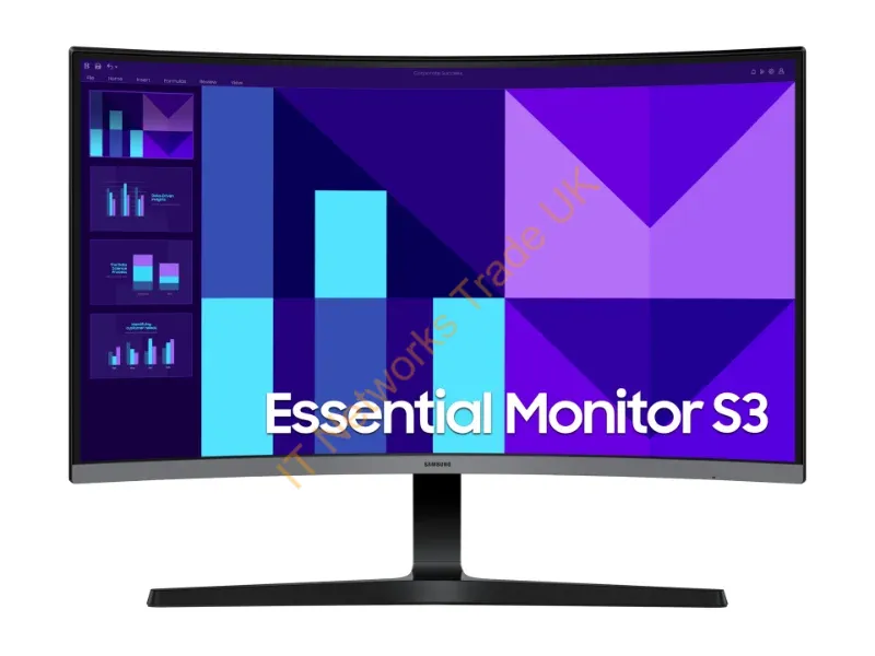 LS27D390GAUXEN - TFT Samsung Essential S3 S27D390GAU 68,60cm (27)LED,HDMI,VGA,curved