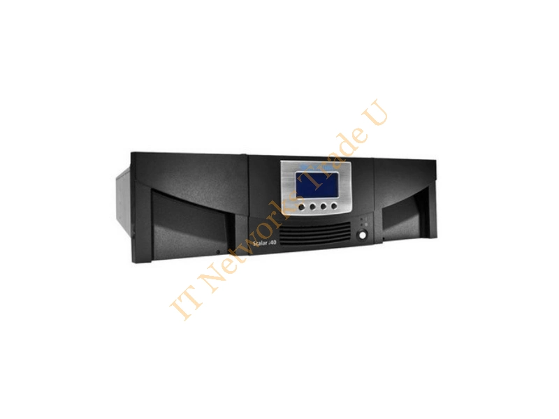 LSC14-CH4G-119H Quantum Scalar i40 Tape Library 1 x Drive/25 x Slot 20TB (Native) / 40TB (Compressed) Fiber Channel Tape Drive Storage