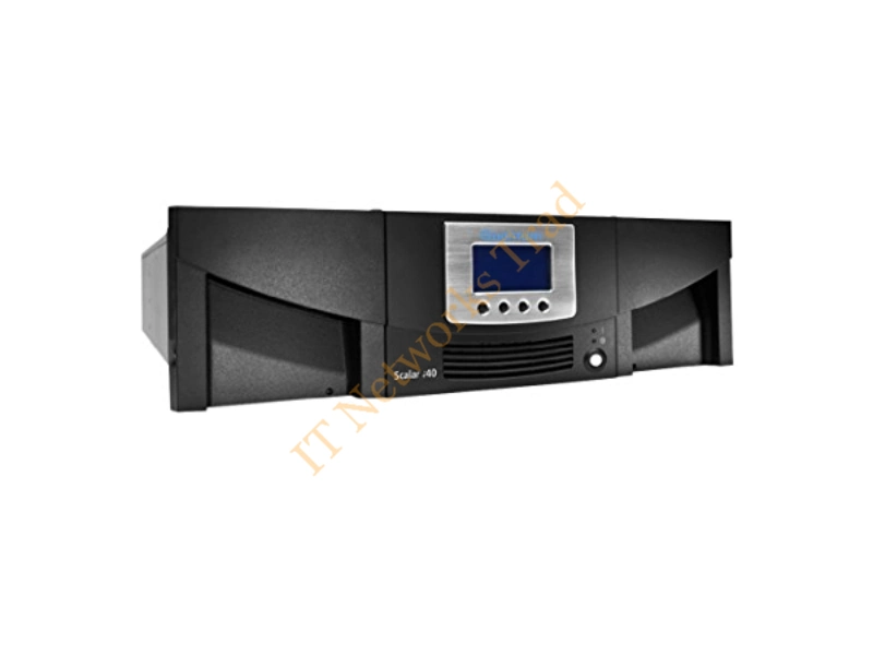 LSC14-CH4G-219H Quantum Scalar i40 Tape Library 2 x Drive/25 x Slot 20TB (Native) / 40TB (Compressed) Fiber Channel Tape Drive Storage