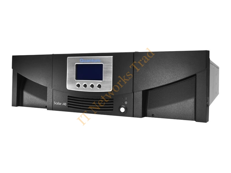 LSC14-CH5J-219H Quantum Scalar i40 Tape Library 2 x Drive/25 x Slot 37.50 TB (Native) / 75 TB (Compressed) Fiber Channel Tape Drive Storage
