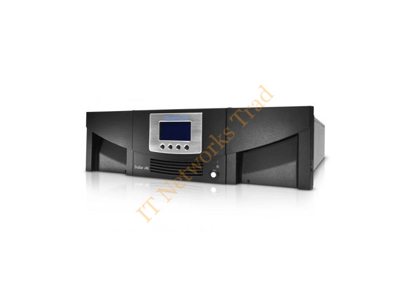 LSC14-CH5N-219H Quantum Scalar i40 Tape Library 2 x Drive/25 x Slot LTO Ultrium 5 37.50 TB (Native) / 75 TB (Compressed) Serial Attached SCSI (SAS) Tape Drive Storage