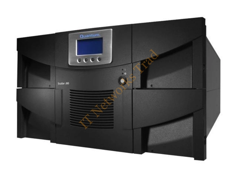 LSC18-CH4G-232H Quantum Scalar i80 LTO Ultrium 4 Tape Library 2 x Drive/50 x Slot LTO Ultrium 4 40 TB (Native) / 80 TB (Compressed) Fibre Channel Tape Drive Storage