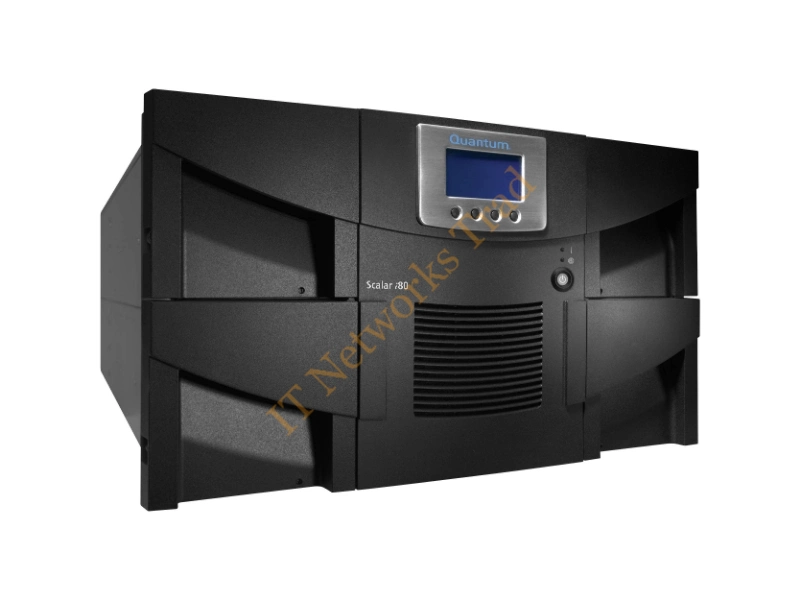 LSC18-CH5J-132H Quantum Scalar i80 Tape Library 1 x Drive/50 x Slot 75 TB (Native) / 150 TB (Compressed) Fibre Channel Tape Drive Storage