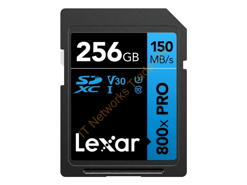 LSD0800P256G-BNNNU - Lexar High-Performance 800X Pro 256 Gb Sdxc Uhs-I Class 10