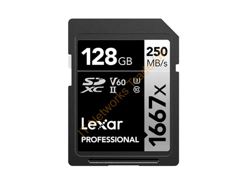 LSD128CBNA16672 - Lexar 1667X 128 Gb Sdxc Uhs-Ii Class 10