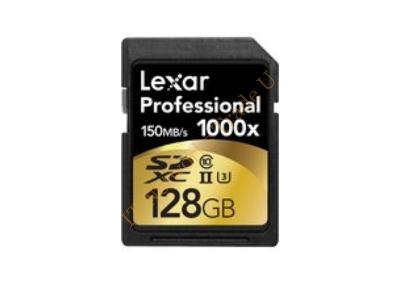 LSD128CRBEU1000 - Lexar 128GB SDXC UHS-2 128GB SDXC UHS Class 10 memory card Cable