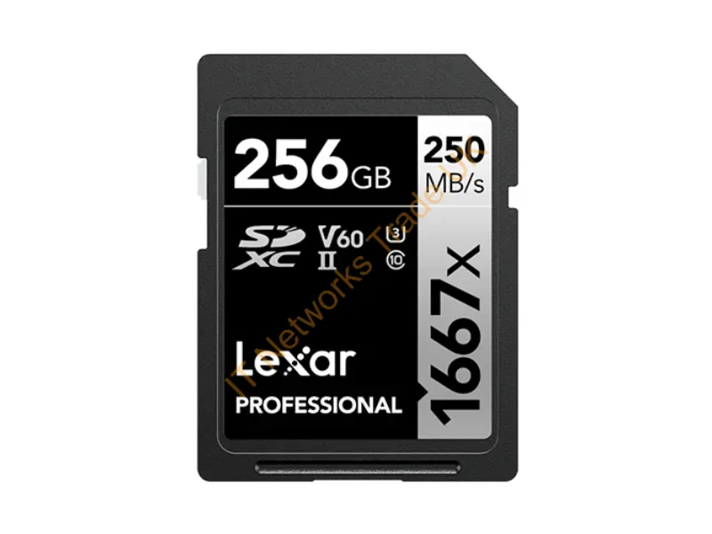 LSD1667256G-B2NNU - Lexar 1667X 256 Gb Sdxc Uhs-Ii Class 10