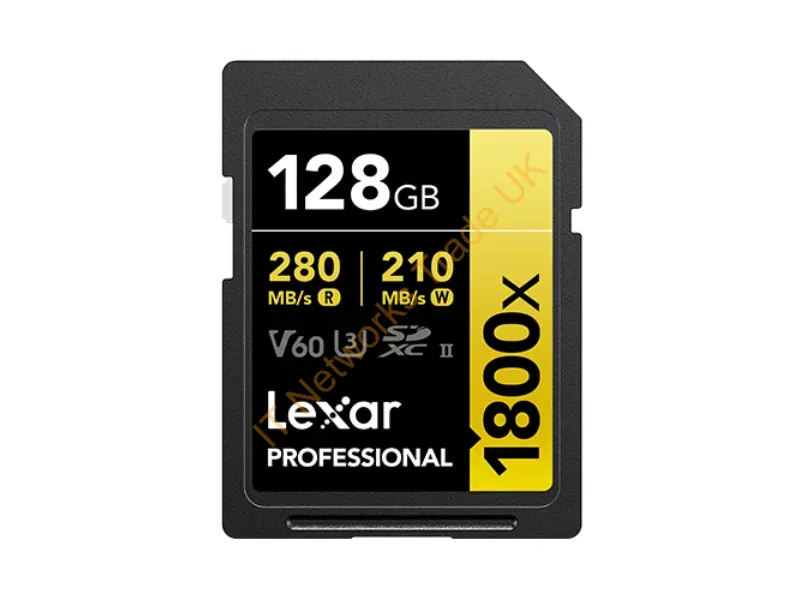 LSD1800128G-BNNNU - Lexar Professional 1800X 128 Gb Sdxc Uhs-Ii Class 10