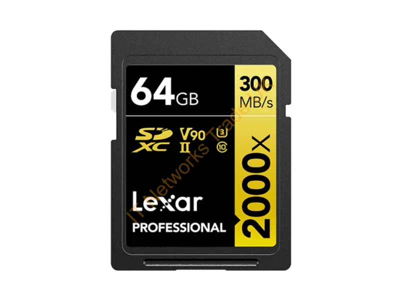 LSD2000064G-BNNNU - Lexar Professional 2000X 64 Gb Sdhc Uhs-Ii Class 10