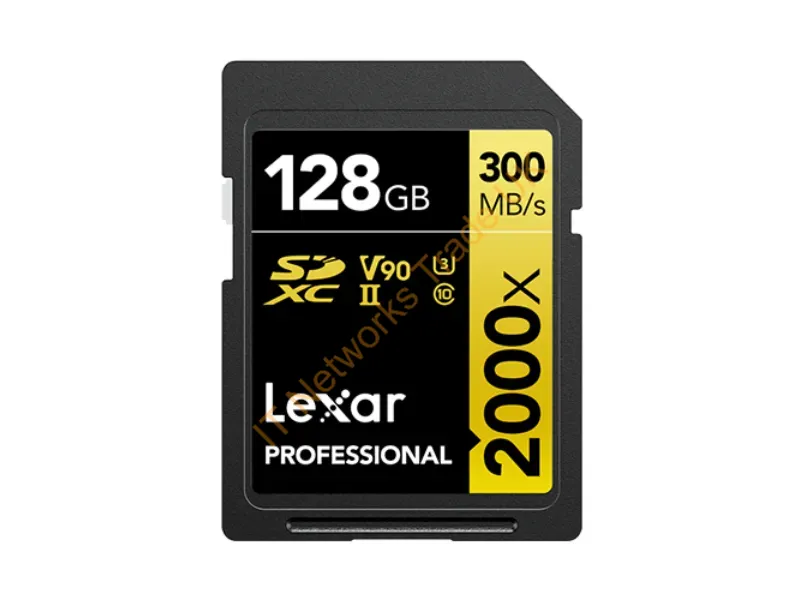 LSD2000128G-BNNNU - Lexar 2000X 128 Gb Sdxc Uhs-Ii Class 10