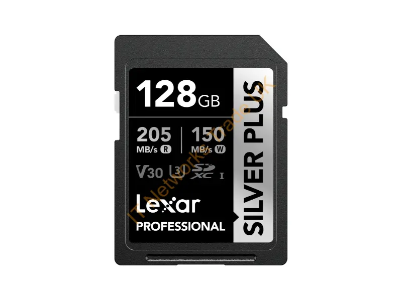 LSDSIPL128G-BNNNU - Lexar Professional Silver Plus 128 Gb Sdxc Uhs-I Class 3