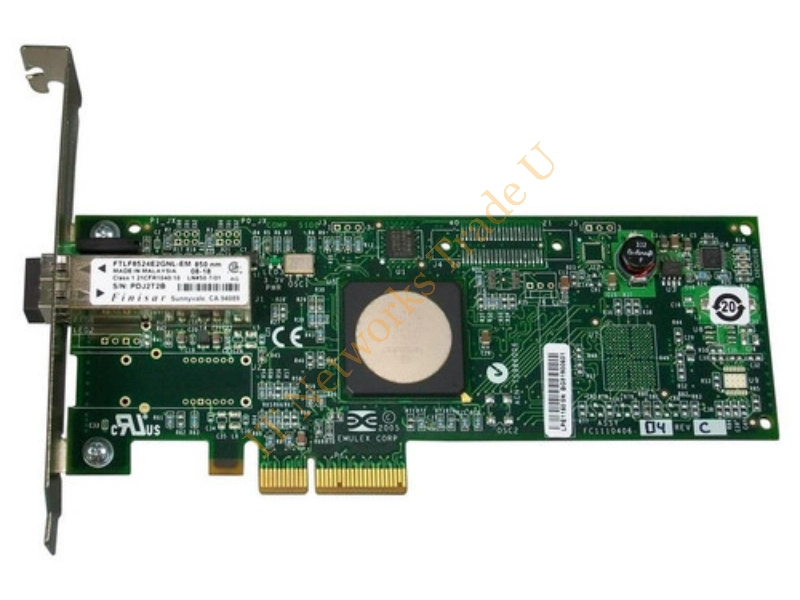 LSI00060 LSI Logic Lsi7404xp-Lc 4GB Quad Port 64-bit 133MHz PCI-x Fibre Channel Host Bus Adapter Fiber Channel Controller