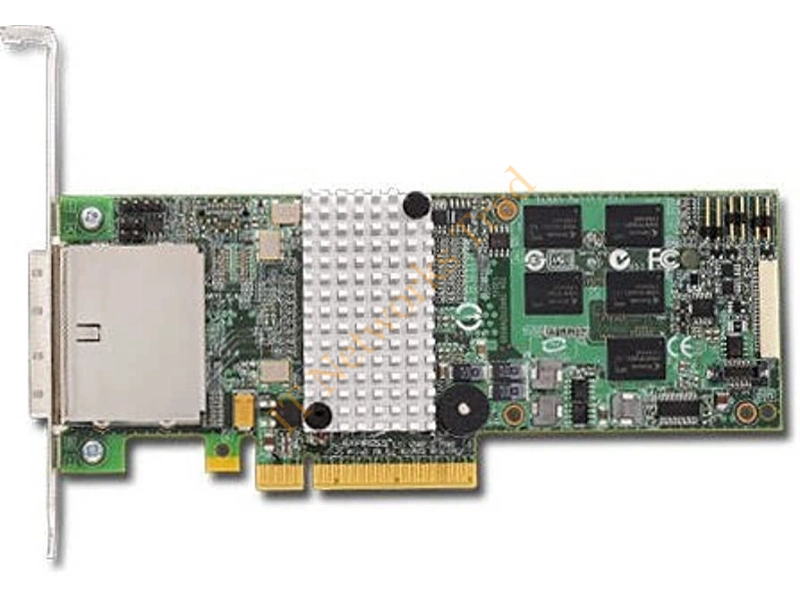LSI00243 3ware SAS 9750-8E 8-Port EXT, 6GB/S, PCI Express 2.0 X8, 512MB, SATA+SAS RAID Controller