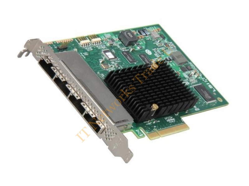 LSI00276 LSI Logic Lsi 9201-16e 6GB 16-Port PCI-Express 2.0 X8 SAS/SATA Controller Raid Controller