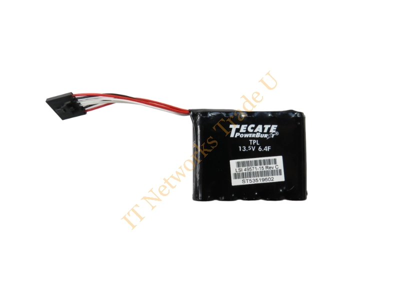 LSI49571-03 LSI Logic Tecate PowerBurst TPL 13.5V 6.4F RAID Cache Battery