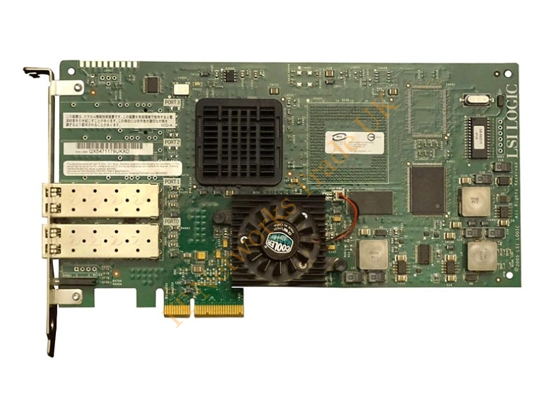 LSI7202EP LSI Logic Dual Port Fibre Channel 2Gb/s PCI Express Host Bus Adapter Fiber Channel Controller