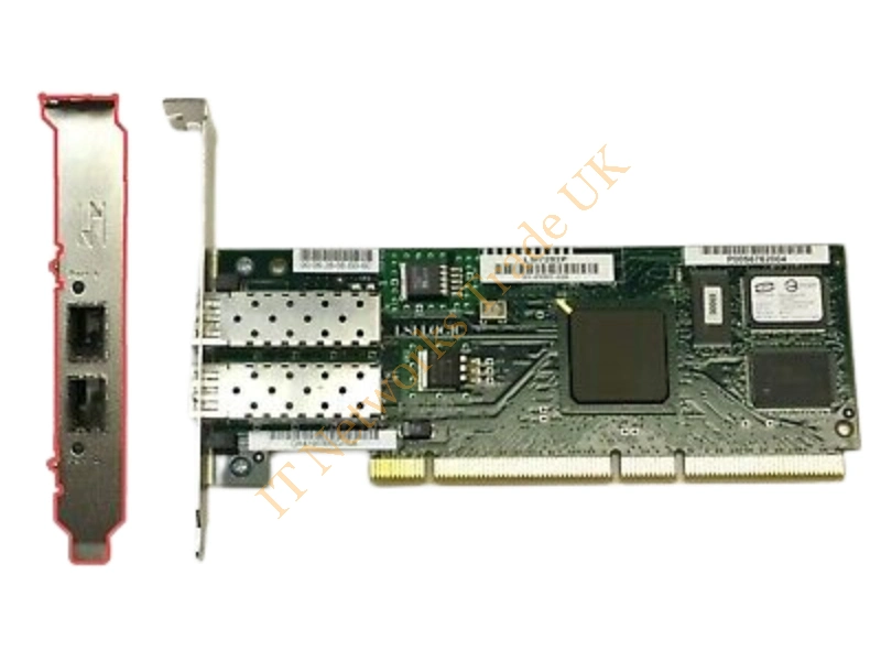 LSI7202P LSI Logic Dual Port Fibre Channel PCI-X Adapter Card Fiber Channel Controller