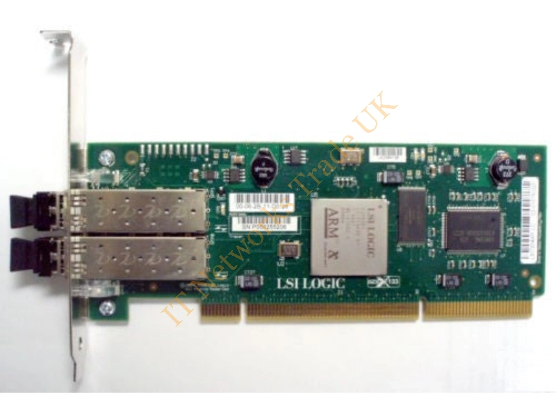 LSI7204XP-LC LSI Logic 4GB Dual Channel PCI-X Fibre Channel Host Bus Adapter with Standard Bracket