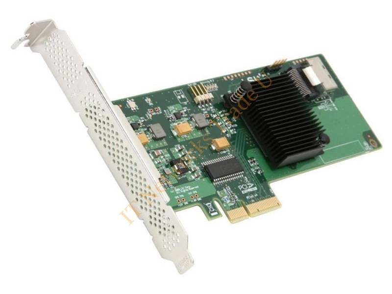 LSI92114IS LSI Internal SATA/SAS 9211-4i 6Gb/s PCI-Express 2.0 RAID Controller Card