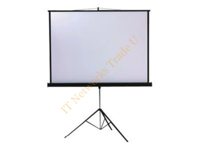 LT1000 - Metroplan Leader Tripod Screen 1:1 Black,White projection screen Accessory