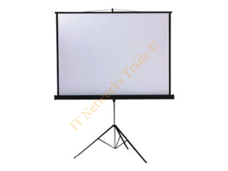 LT1005 - Metroplan Leader Tripod Screen 1:1 Black,White projection screen Accessory