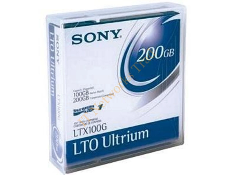 LTX100GN Sony LTO Ultrium 1 Tape Cartridge LTO Ultrium LTO-1 100GB (Native) / 200GB (Compressed) Tape Media Storage