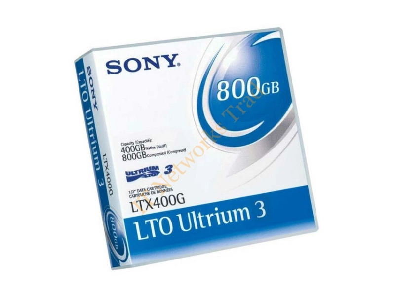 LTX400 Sony LTX400 Data Cartridge LTO Ultrium LTO-3 400 GB (Native) / 800 GB (Compressed) Tape Media Storage