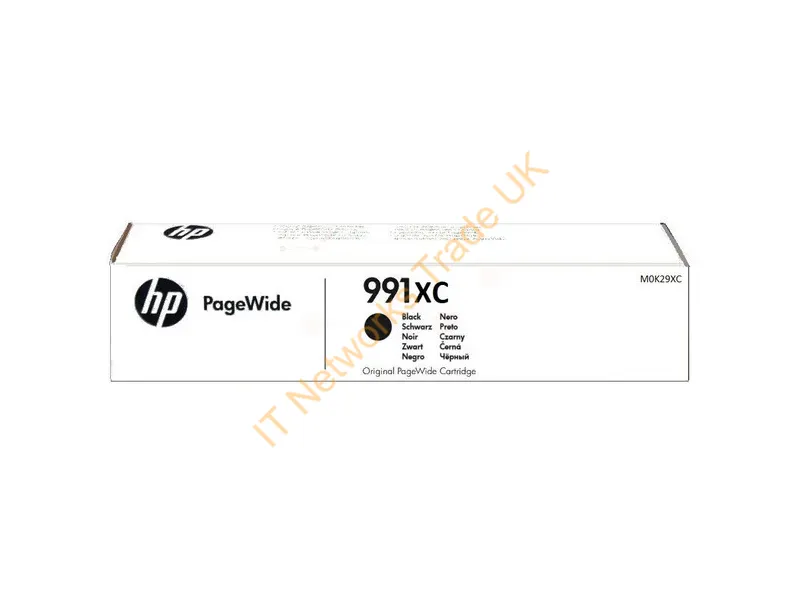 M0K29XC - HP M0K29XC/991XC Ink cartridge black Contract, 20K pages ISO/IEC 19752 for HP PageWide P 75250/77750