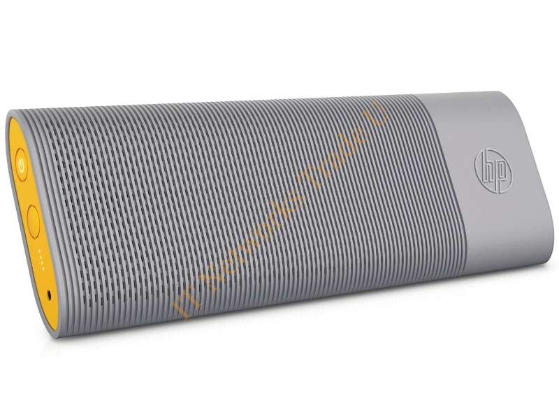 HP Roar Travel Stereo portable speaker 5.4W Grey, Yellow