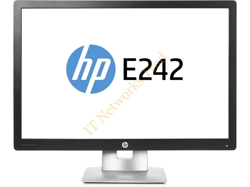 M1P02A8#ABA HP Elitedisplay E242 24-inch (1920x1200) VGA DisplayPort HDMI USB IPS LED Display Monitor (Black)
