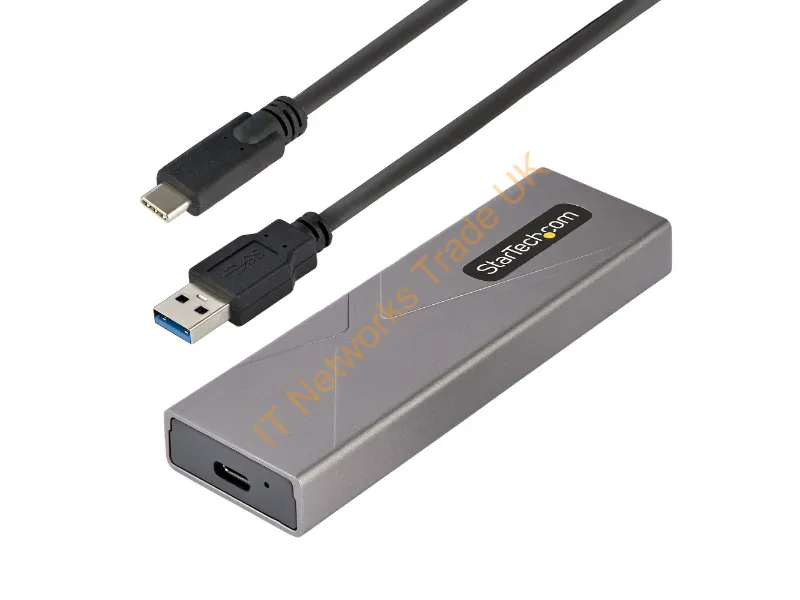 M2-USB-C-NVME-SATA - Startech.Com M2-Usb-C-Nvme-Sata Storage Drive Enclosure Ssd Enclosure Gray M.2