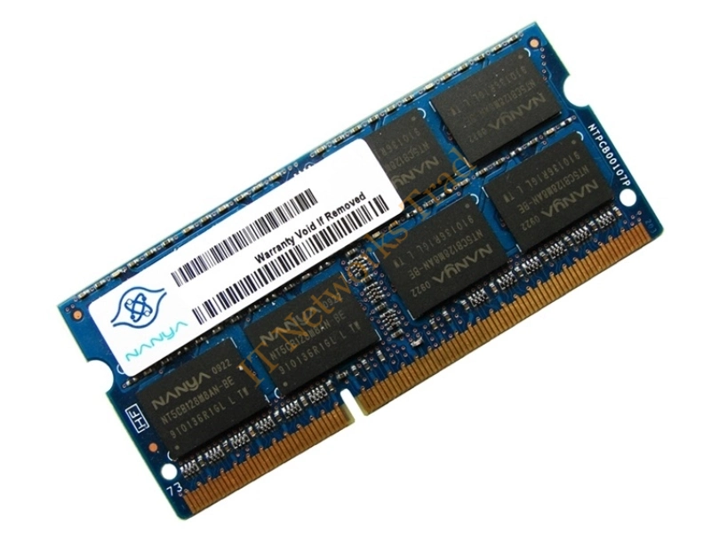 M20762604D Nanya 1GB DDR2-533MHz PC2-4200 non-ECC Unbuffered CL4 200-Pin SoDimm Memory Module Laptop Memory
