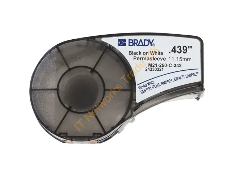 M21-250-C-342 - Brady M21-250-C-342 Printer Label Black, White