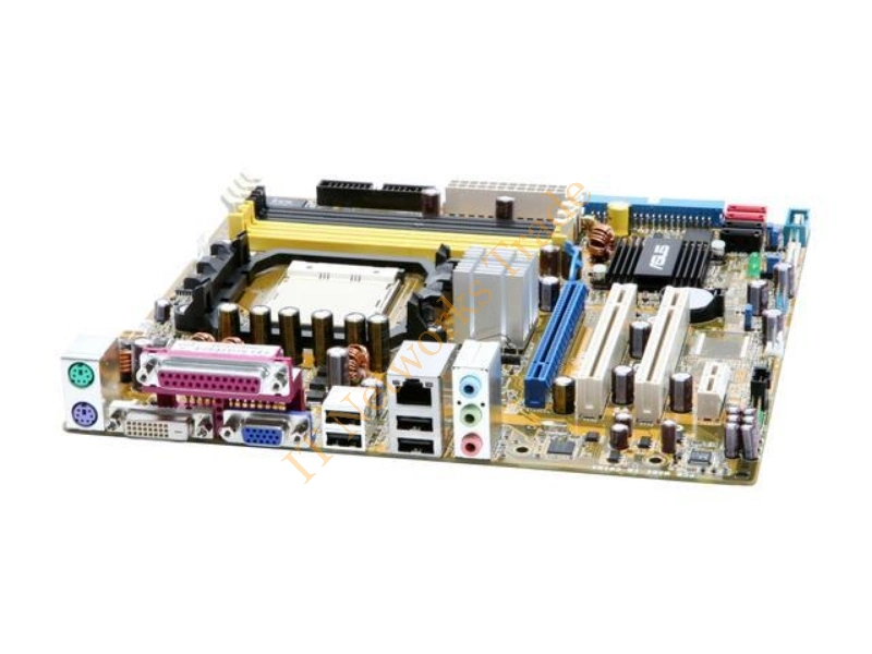 M2A-VM ASUS AMD 690G/ATI SB600 DDR2 4-Slot System Board Socket AM2+/AM2 Desktop Motherboard