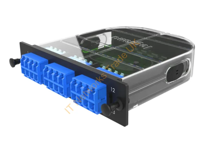 M2LCQ24-091A1R - Legrand M2Lcq24-091A1R Fiber Optic Adapter Lc Black, Blue