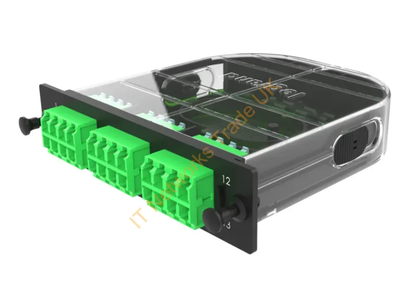 M2LCQ24-09A1A1R - Legrand M2Lcq24-09A1A1R Fiber Optic Adapter Lc/Apc Black, Green