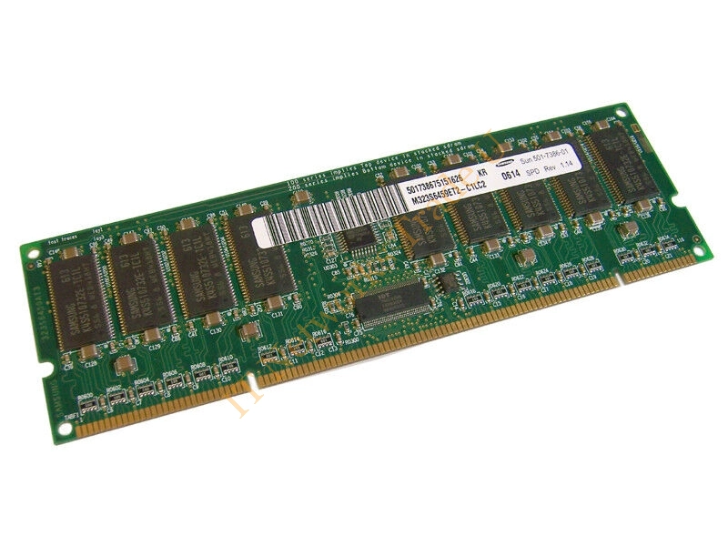 M32356459ET2-C1LC2 Samsung 1GB 100MHz PC100 ECC Unbuffered CL3 168-Pin DIMM Memory Module Server Memory
